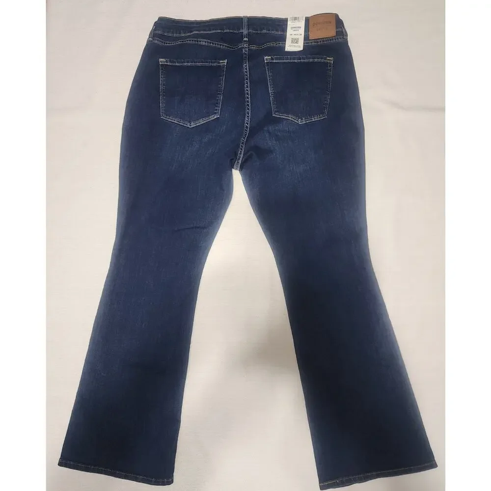 Denizen mid rise bootcut jeans 18S W34 L30 women's - Picture 3 of 7